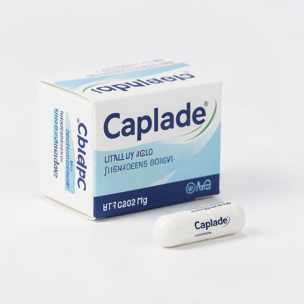 Woman enjoying morning routine with natural wellness complex in bright kitchen setting